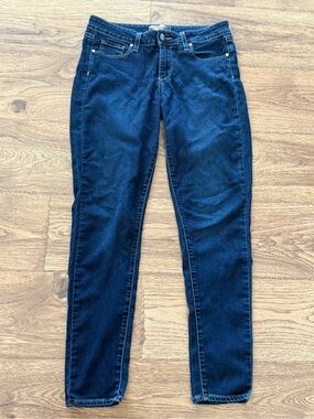 PAIGE Dark Blue Jeans 28